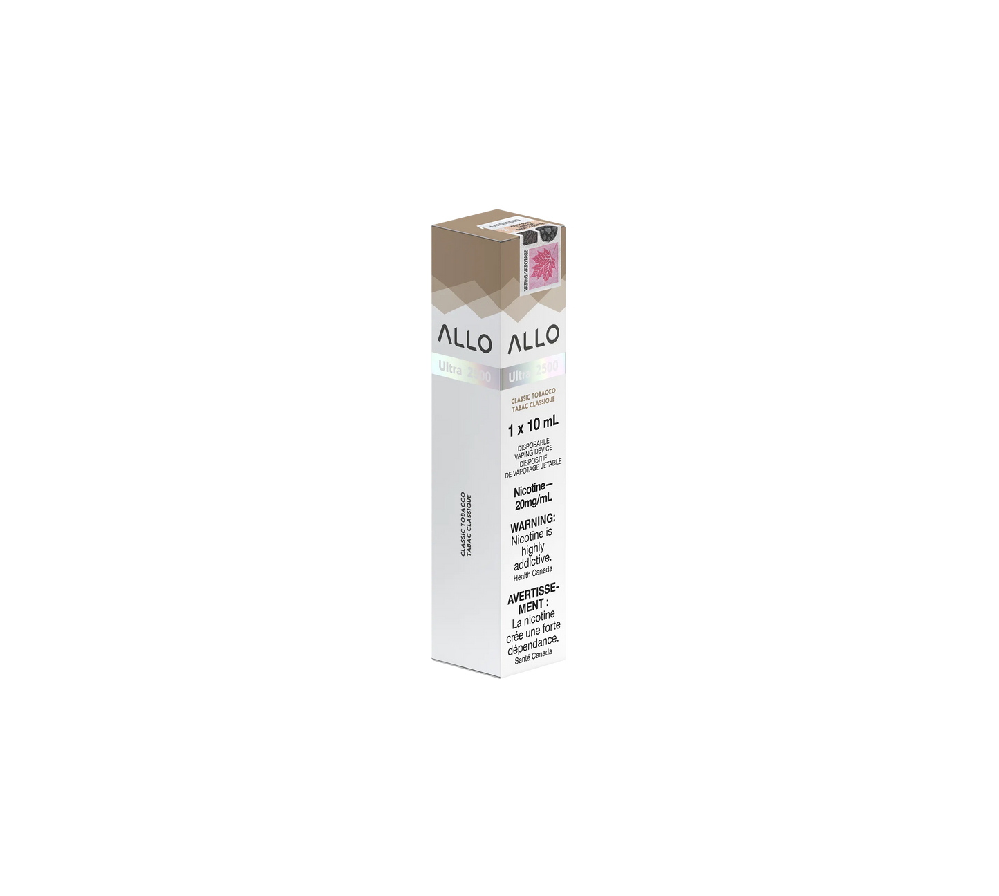 Allo Ultra Classic Tobacco 2500