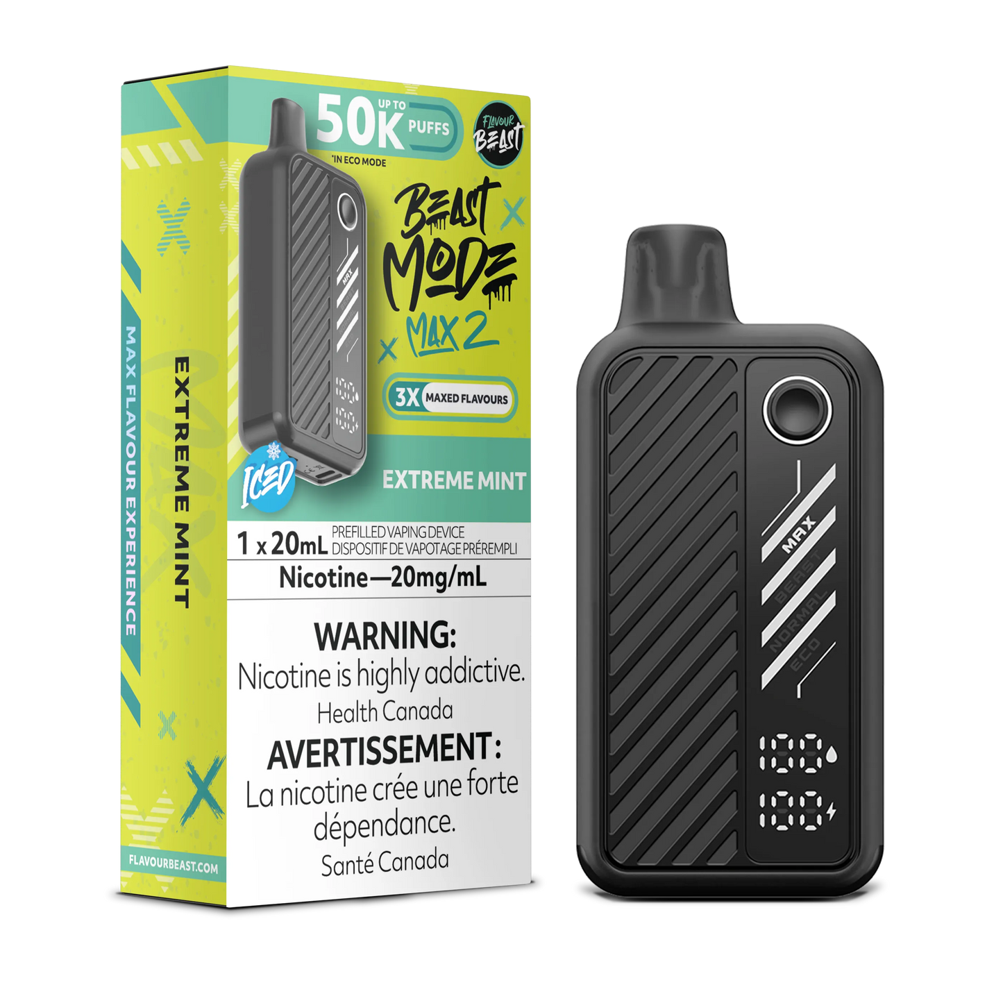 Flavour Beast Mode Max 2 Extreme Mint