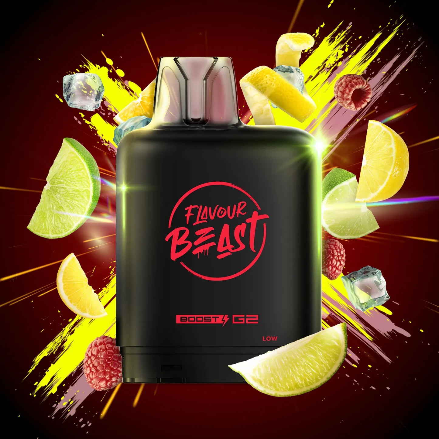 Level X FB Boost G2 Mtn Citrus Raspberry Iced