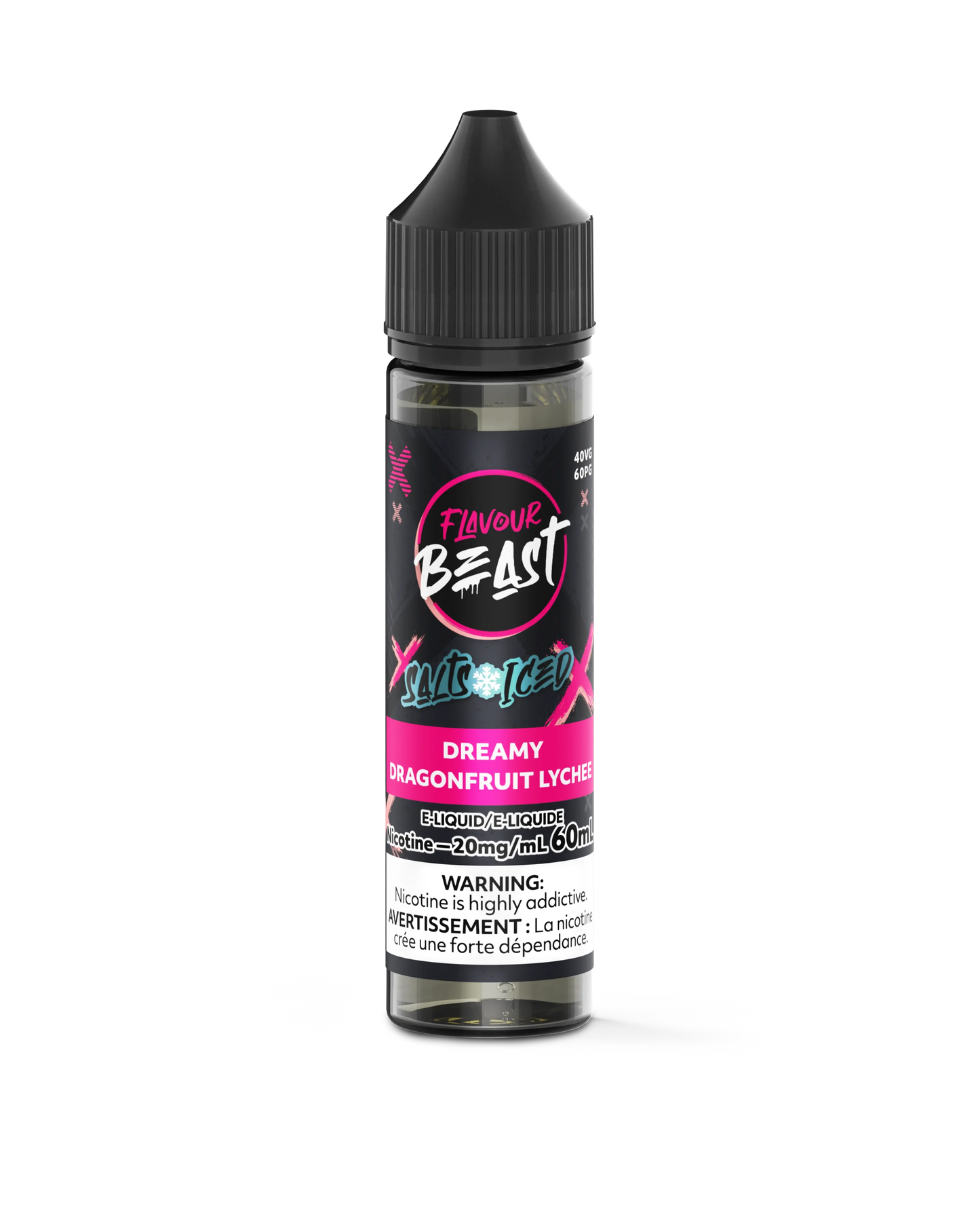 Dreamy Dragonfruit Lychee Iced (60mL) | Flavour Beast E-Liquid
