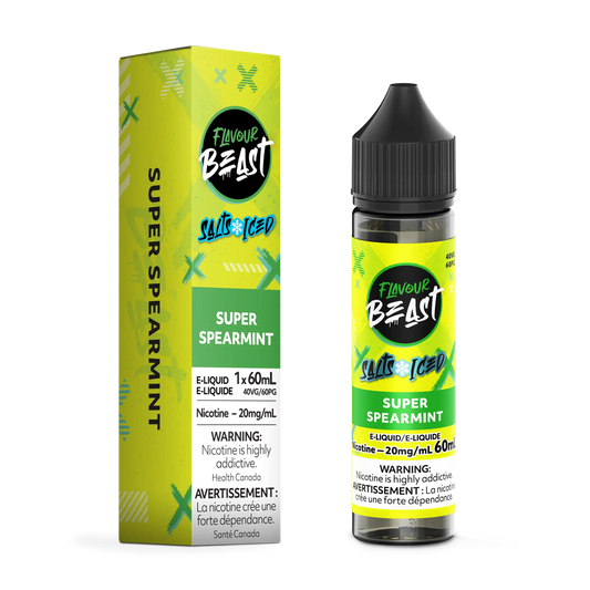 Flavour Beast E-Liquid – Super Spearmint Iced (60mL)