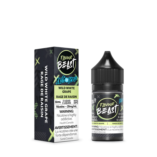Flavour Beast E-Liquid – Wild White Grape Iced (30mL)