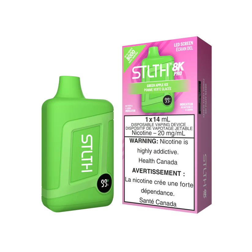 STLTH 8K Pro - Green Apple Ice