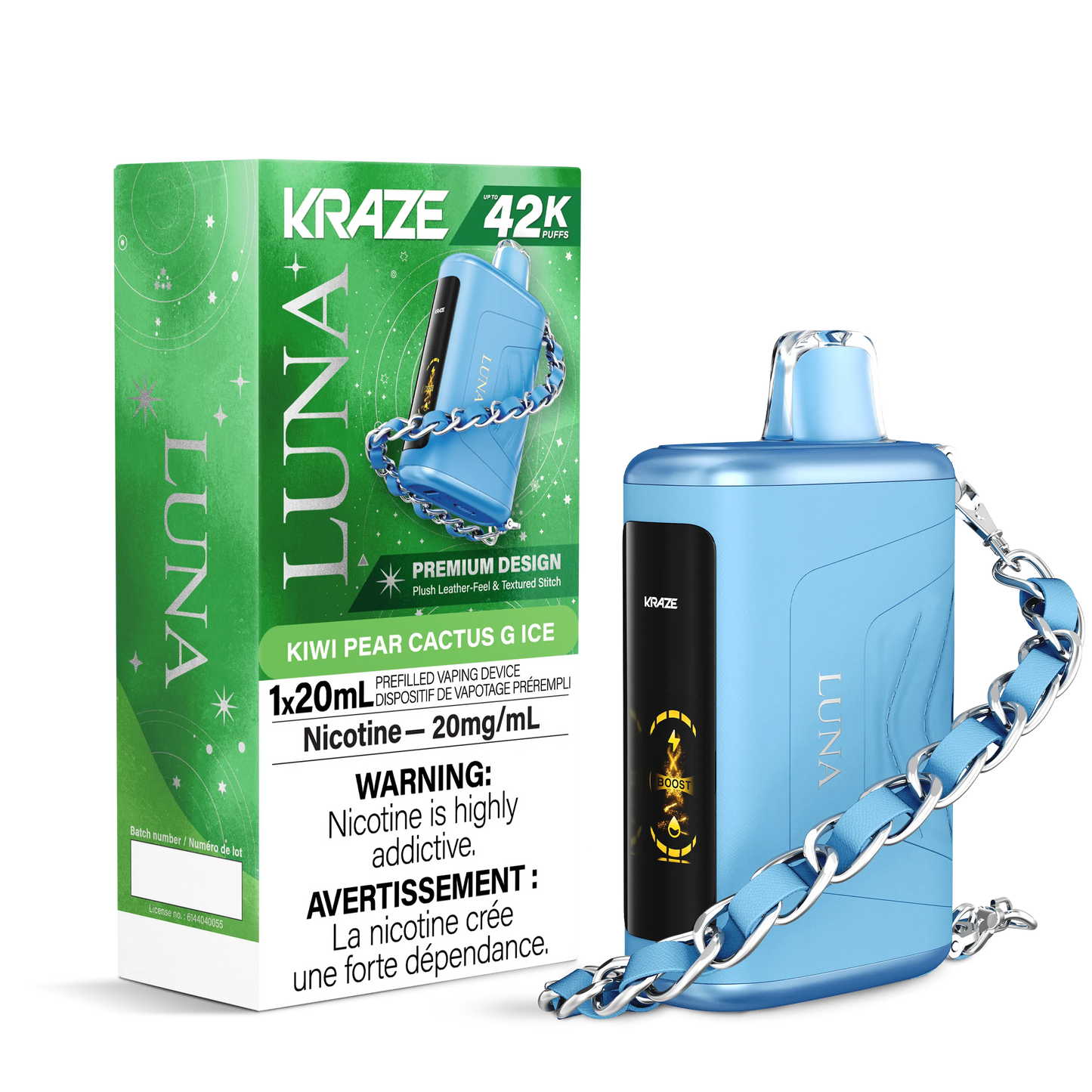 Kraze Luna - Kiwi Pear Cactus G ice