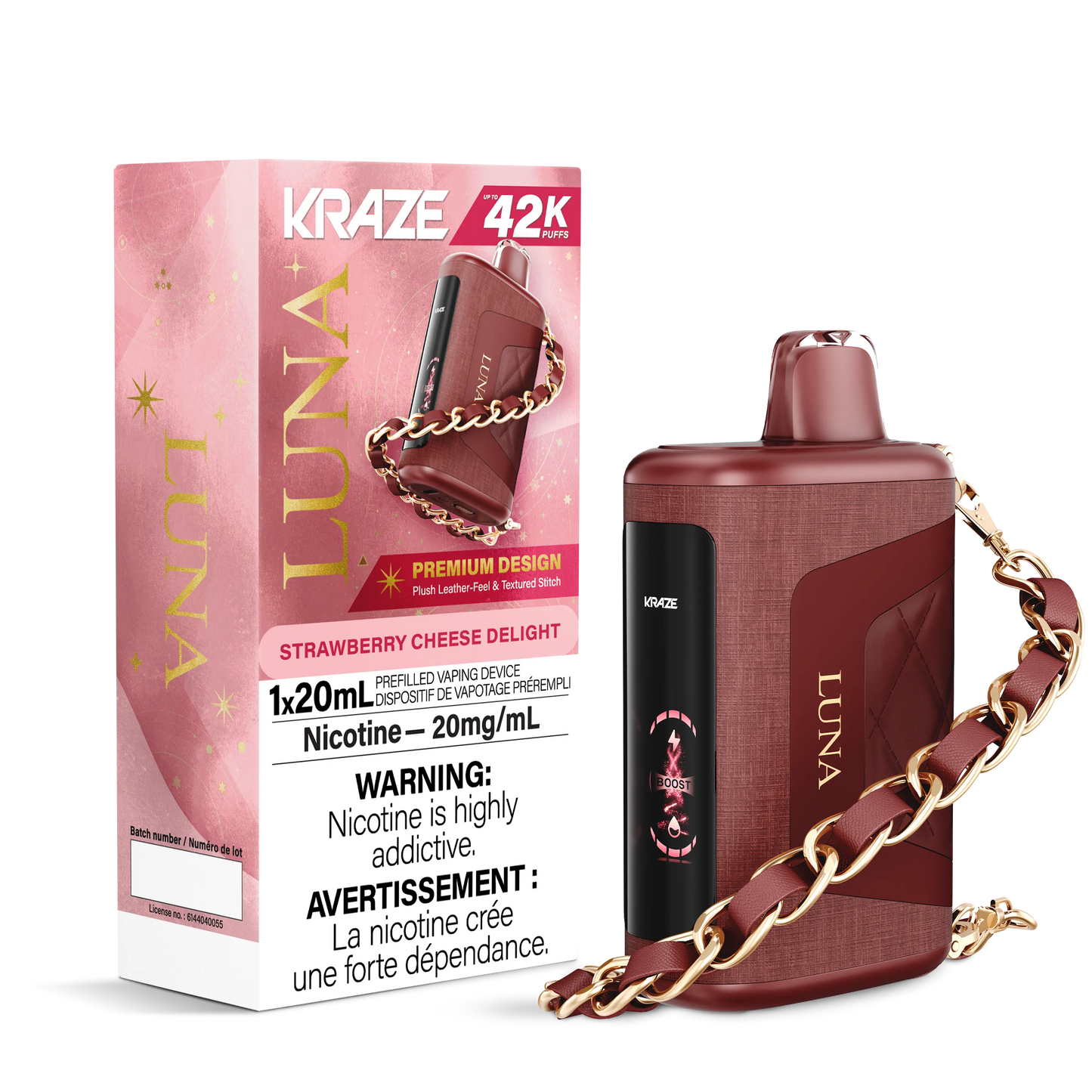 disposable vape Strawberry Cheese Delight
