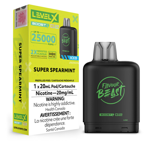 Level X FB Boost G2 Super Spearmint Iced