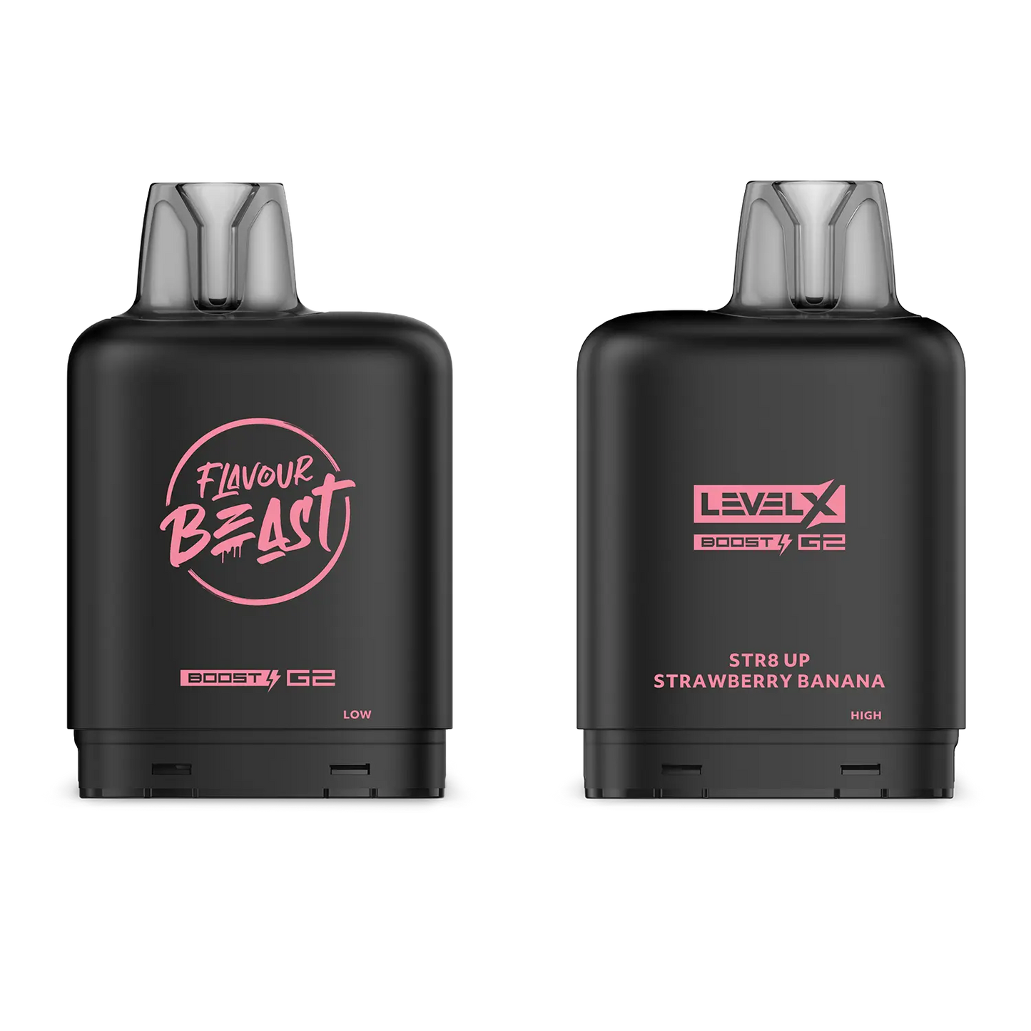 Level X FB Boost G2 STR8 Up Strawberry Banana Iced ( 25k )