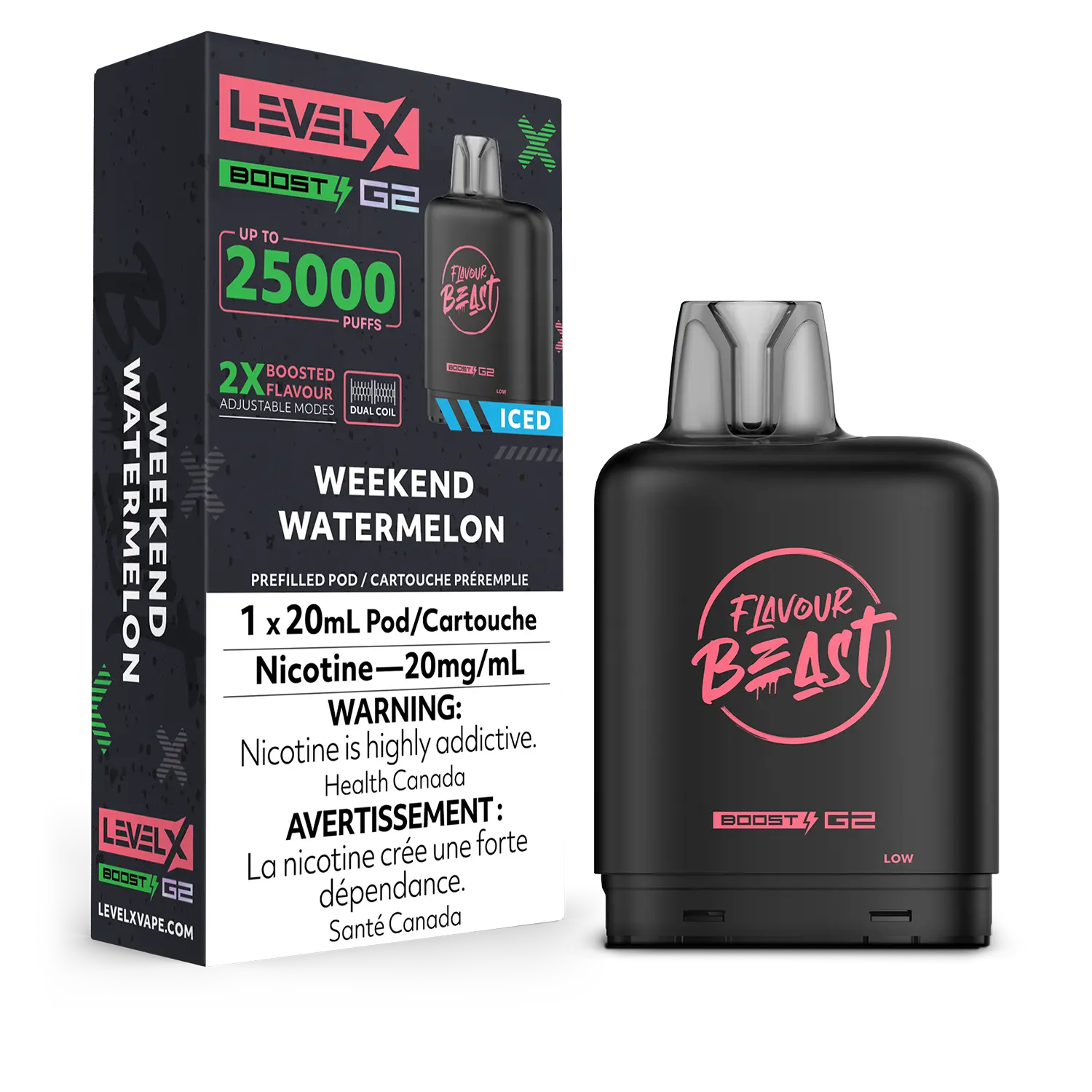 Level X FB Boost G2 Weekend Watermelon Iced