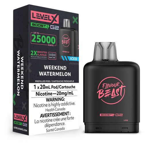Level X FB Boost G2 Weekend Watermelon Iced