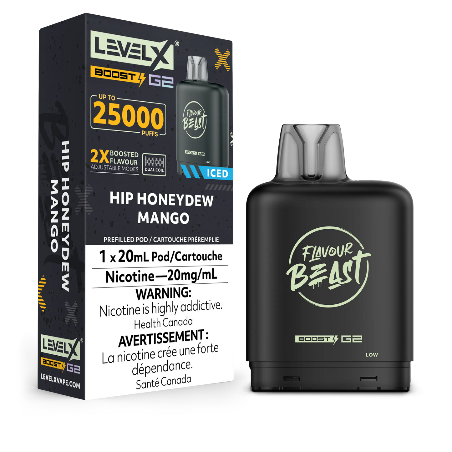 Level X FB Boost G2 Hip Honeydew Mango Iced