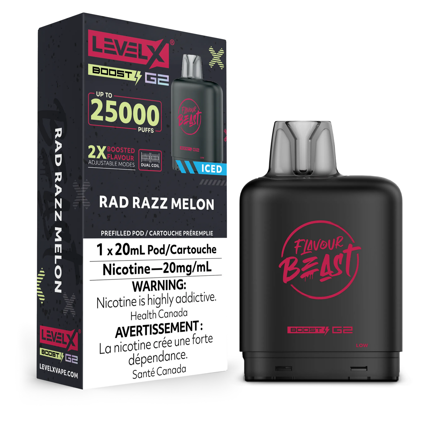 Level X FB Boost G2 Rad Razz Melon Iced