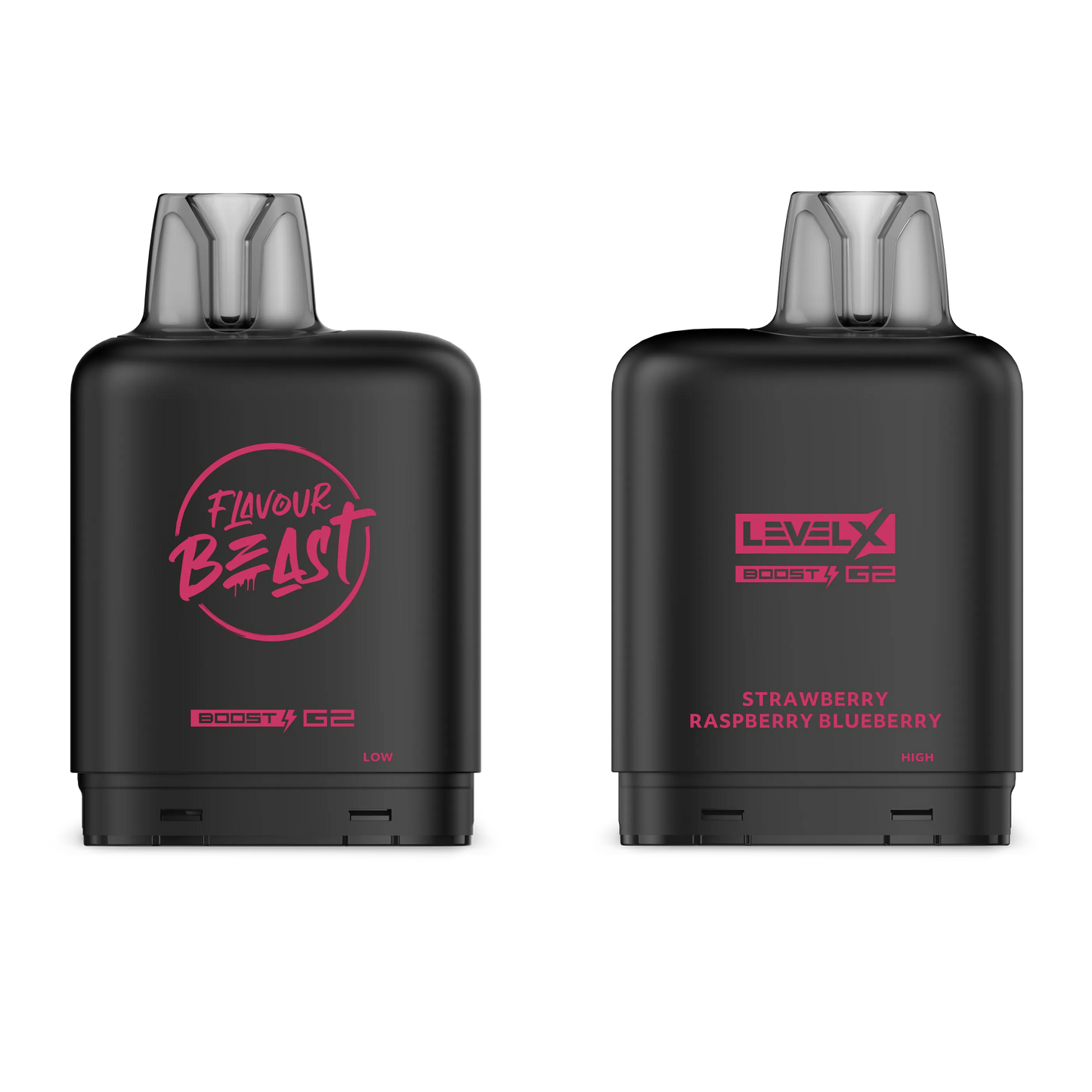 Level X FB Boost G2 Strawberry Raspberry Blueberry Iced ( 25k )