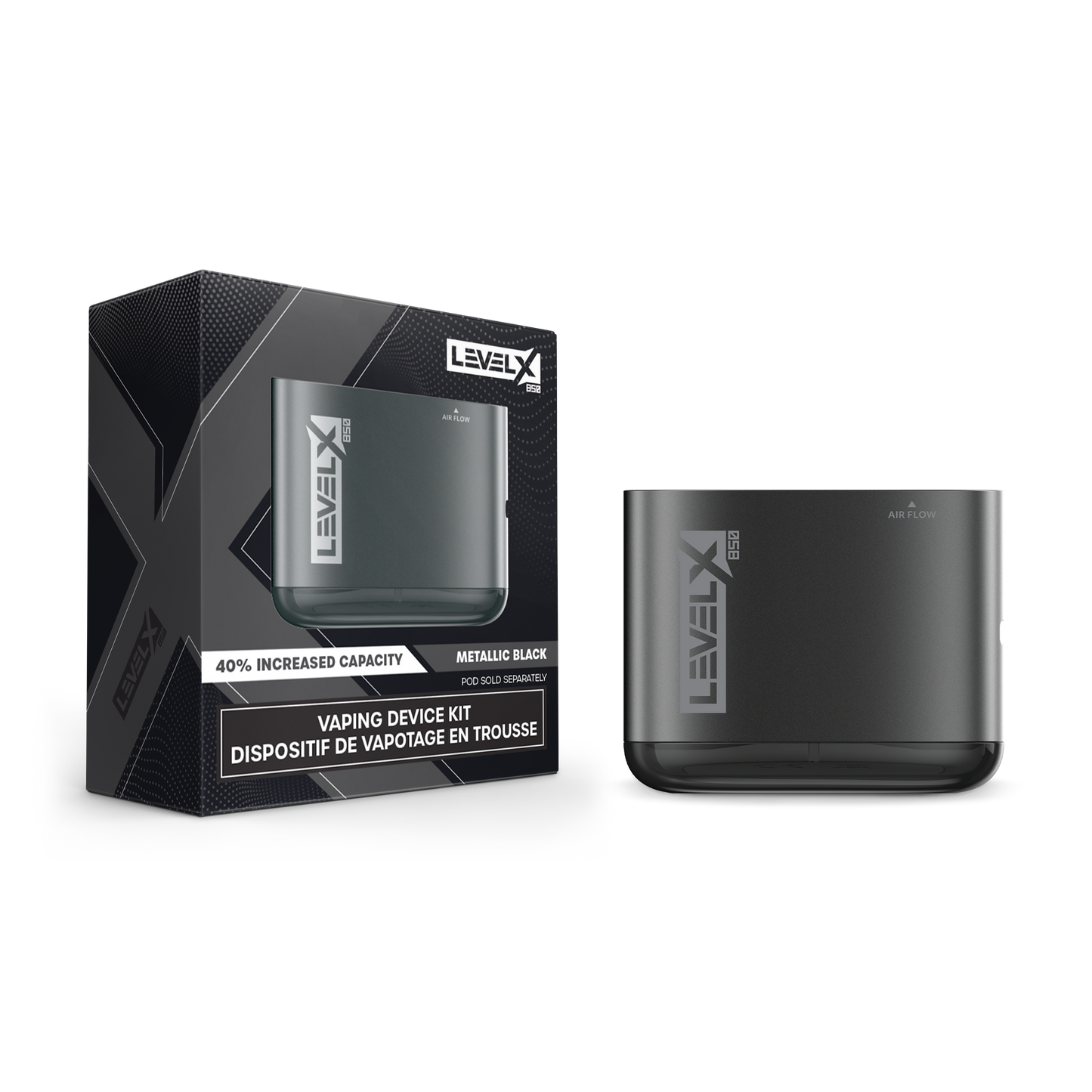 Level X 850 Metallic Black