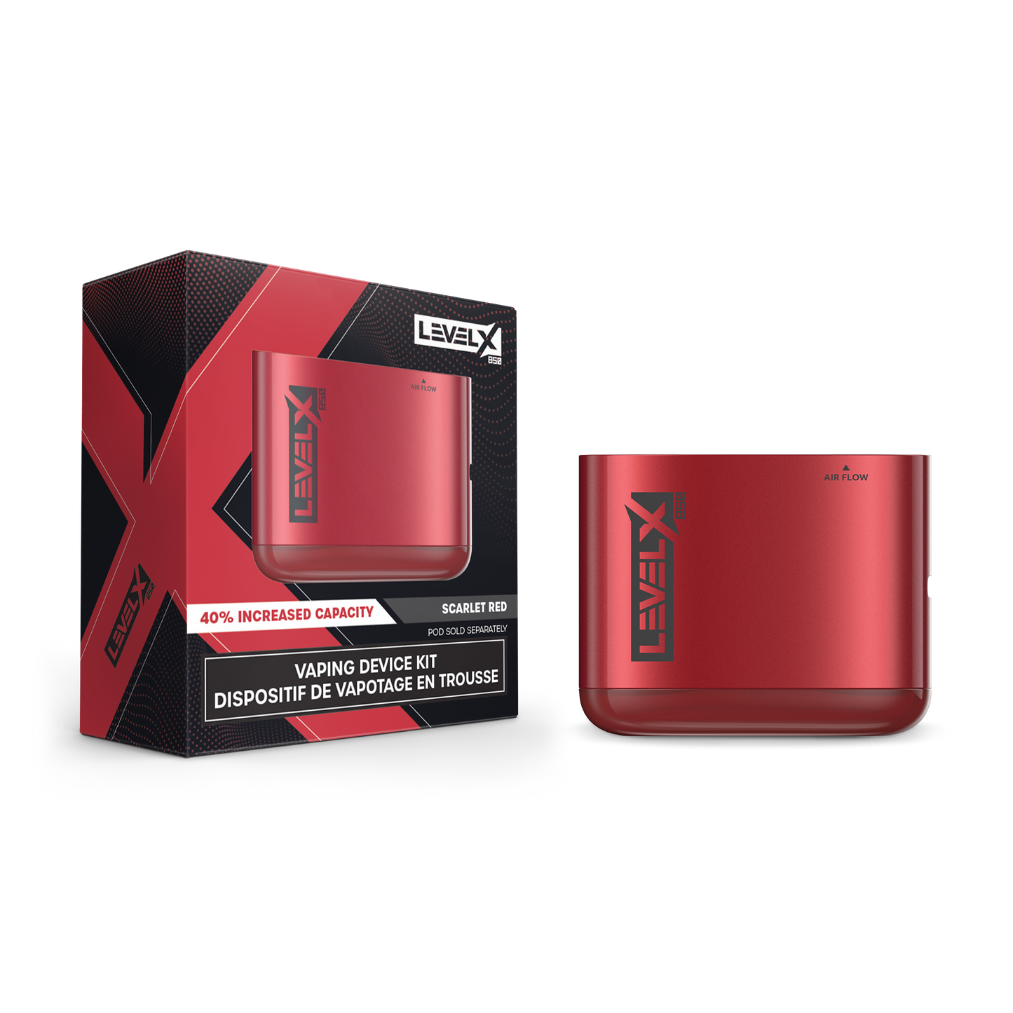 Level X 850 Scarlet Red
