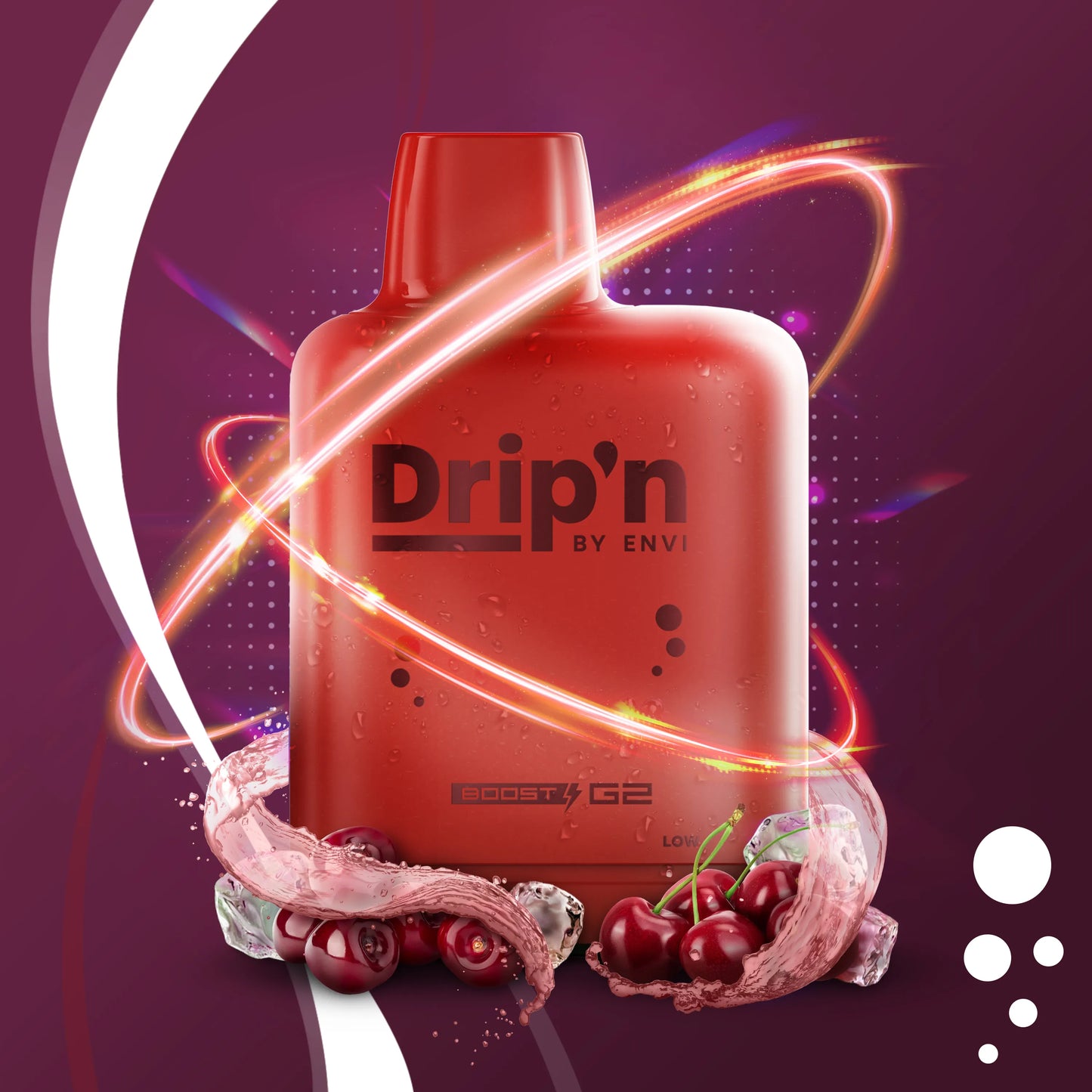 Level X Drip'n Boost G2 Cherry Classic Ice ( 25k )