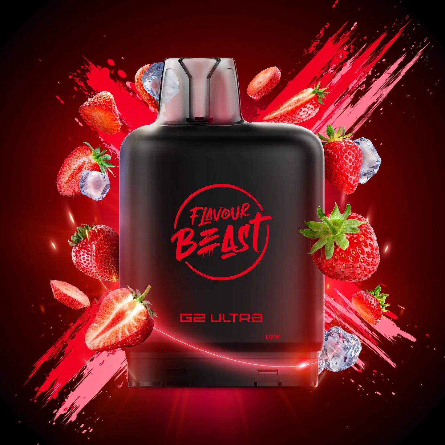 LevelX-G2-ULTRA-FlavourBeast-PodSicStrawberry