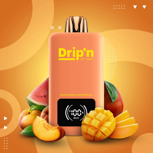 Mango Peach Watermelon Drip’n 70k Value Series Disposable Vape