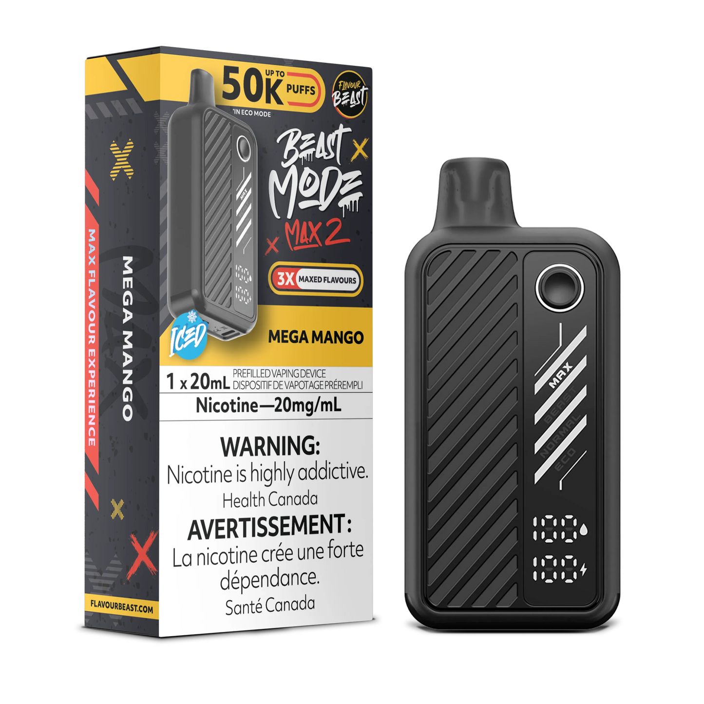Flavour Beast Mode Max 2 Mega Mango