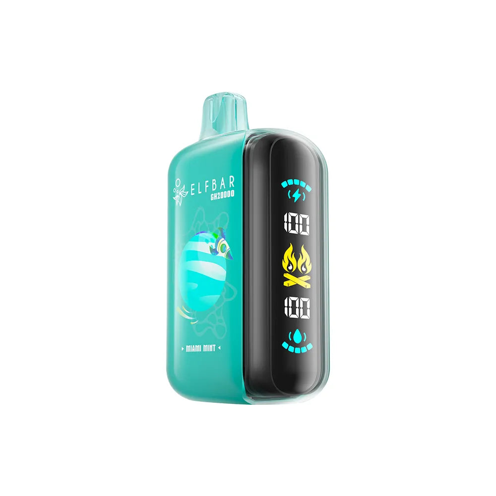 Elf Bar GH20K Miami Mint - Refreshing Menthol Vape Beckers Vape Vifi Elf Bar GH20K Miami Mint - Refreshing Menthol Vape Beckers Vape Vifi