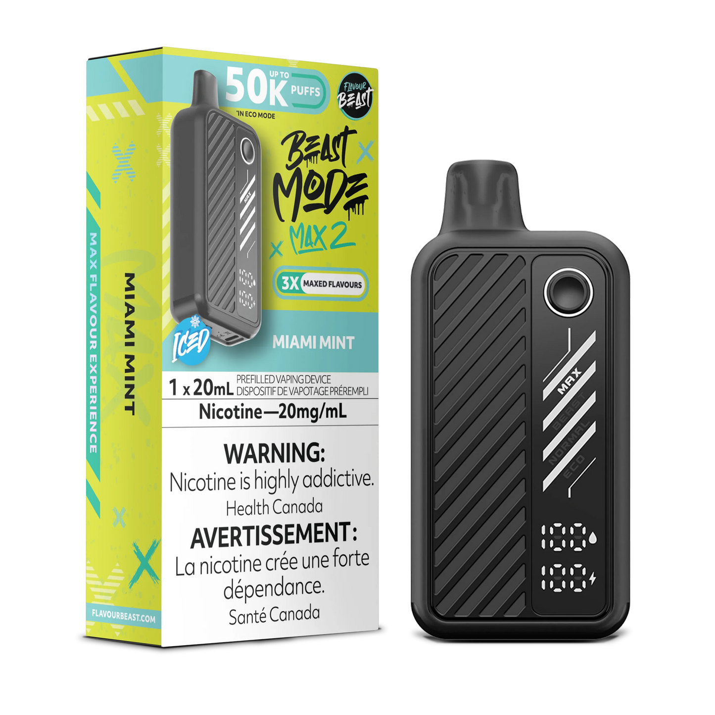 Flavour Beast Mode Max 2 Miami Mint
