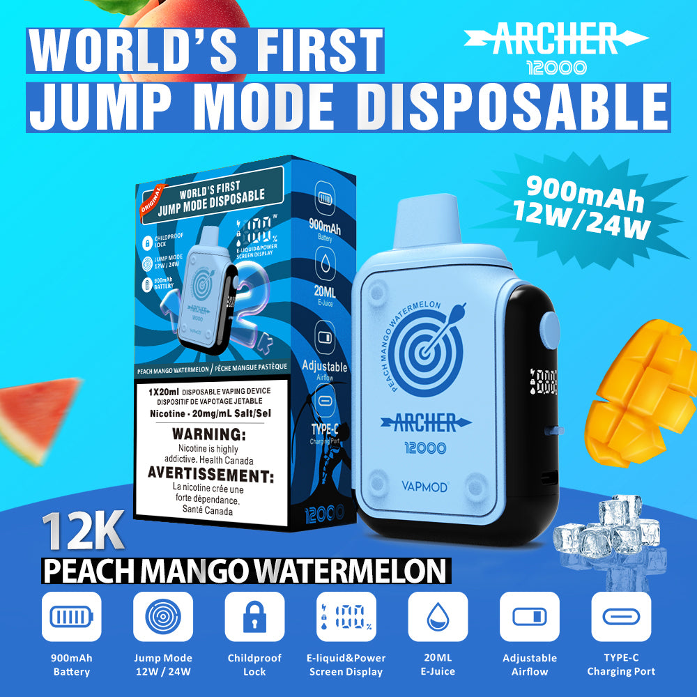 Archer - Peach Mango Watermelon 12K