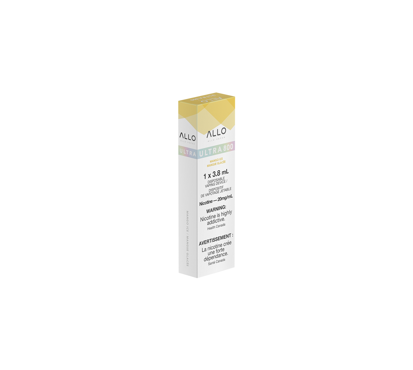 Allo Ultra 800 - Mango Ice