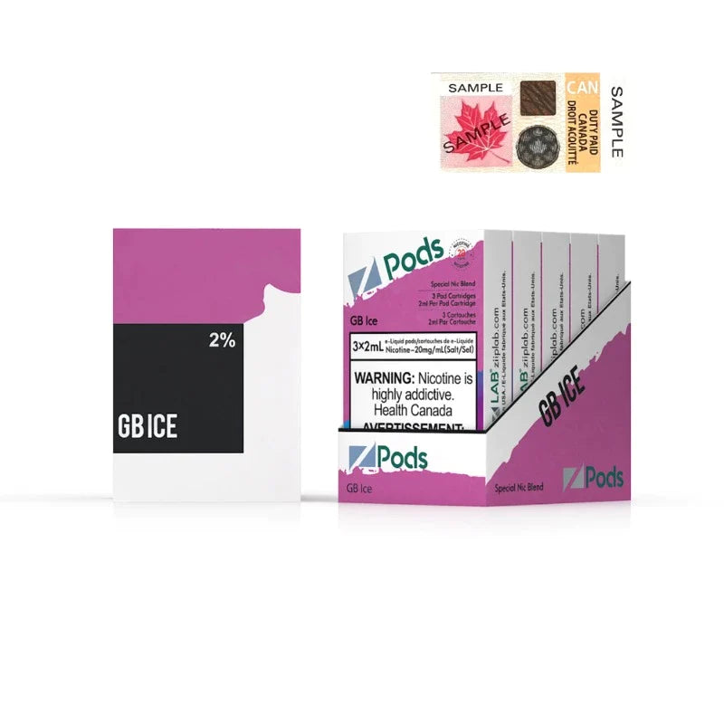Z Pods 2% Special Nic Blend Pods - Gummy Bear Ice