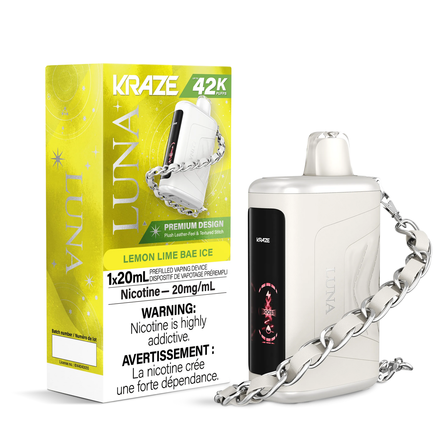 kraze luna Lemon Lime Bae Ice