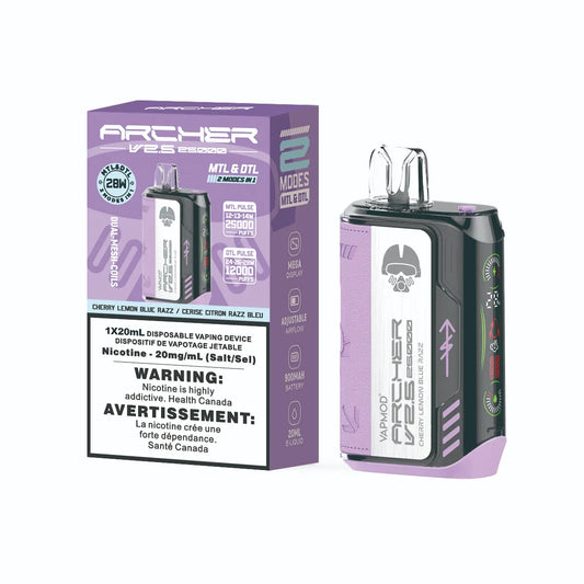 Archer CHERRY LEMON BLUE RAZZ