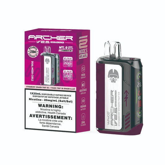 Archer V2.5 Starwberry Dragon Fruit Ice disposable vape