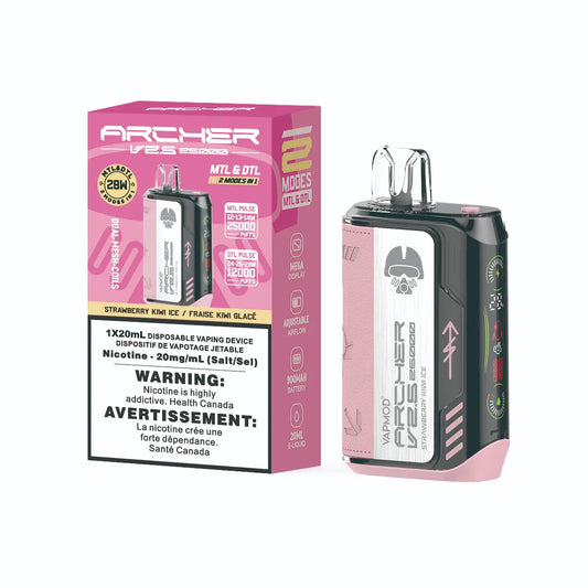 Archer V2.5 Strawberry Kiwi Ice disposable vape