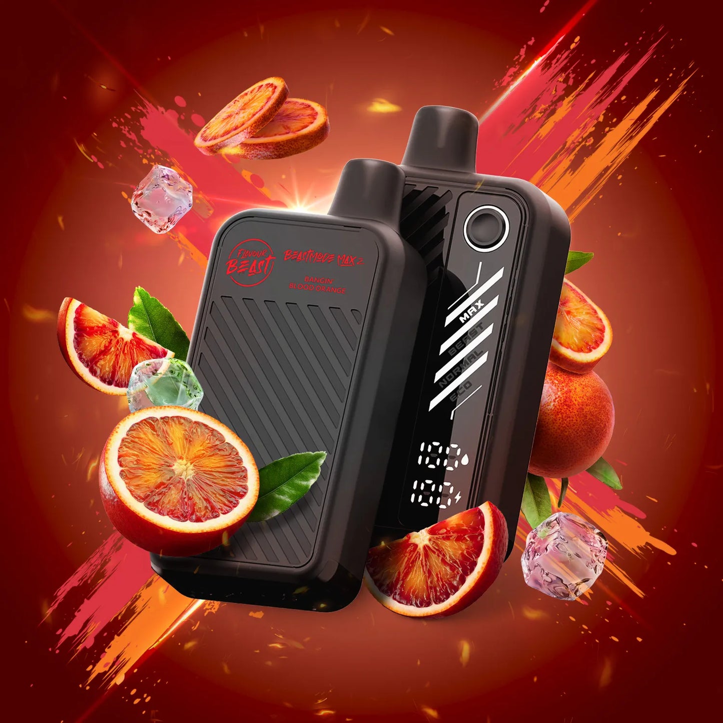 Flavour Beast Mode Max 2 Bangin' Blood Orange