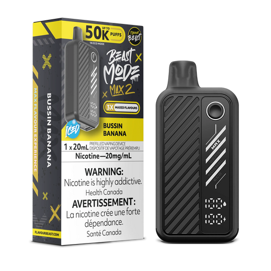 Flavour Beast Mode Max 2 Bussin Banana