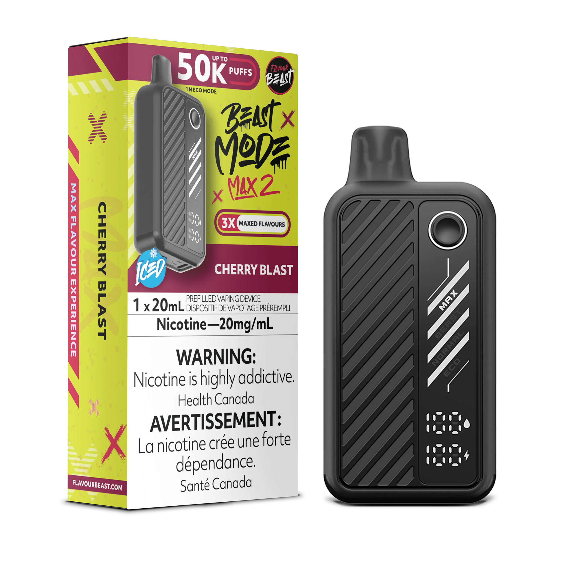 Flavour Beast Mode Max 2 Cherry Blast