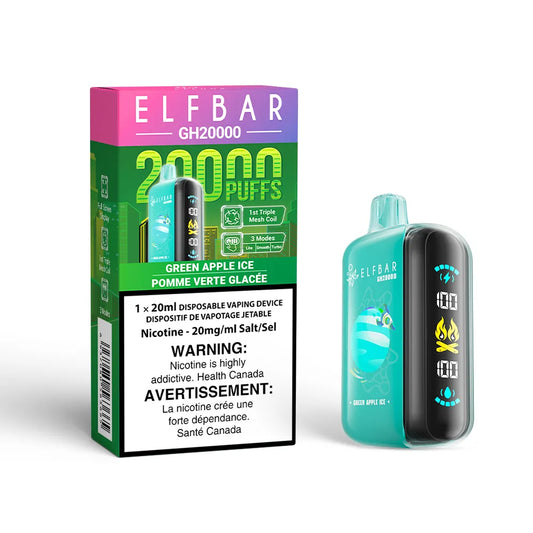 Elf-Bar-GH20000Sakura-green-apple-ice-disposable-vape