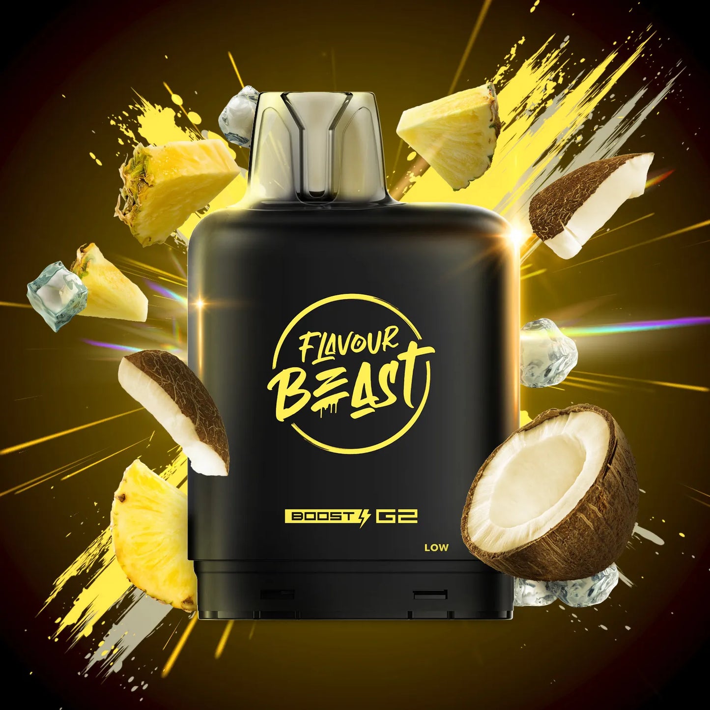 Level X FB Boost G2 Pineapple Coconut Iced ( 25k )