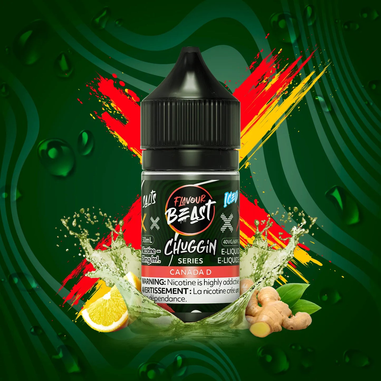 Flavour Beast Chuggin E-Liquid | Canada D Iced (30mL)