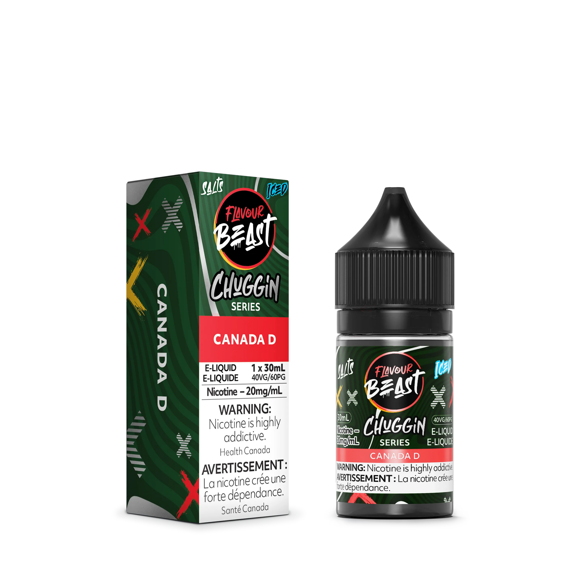 Flavour Beast Chuggin E-Liquid â€“ Canada D Iced (30mL)