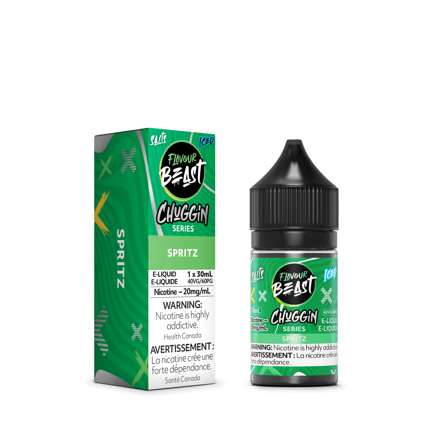Flavour Beast Chuggin E-Liquid â€“ Spritz Iced (30mL)