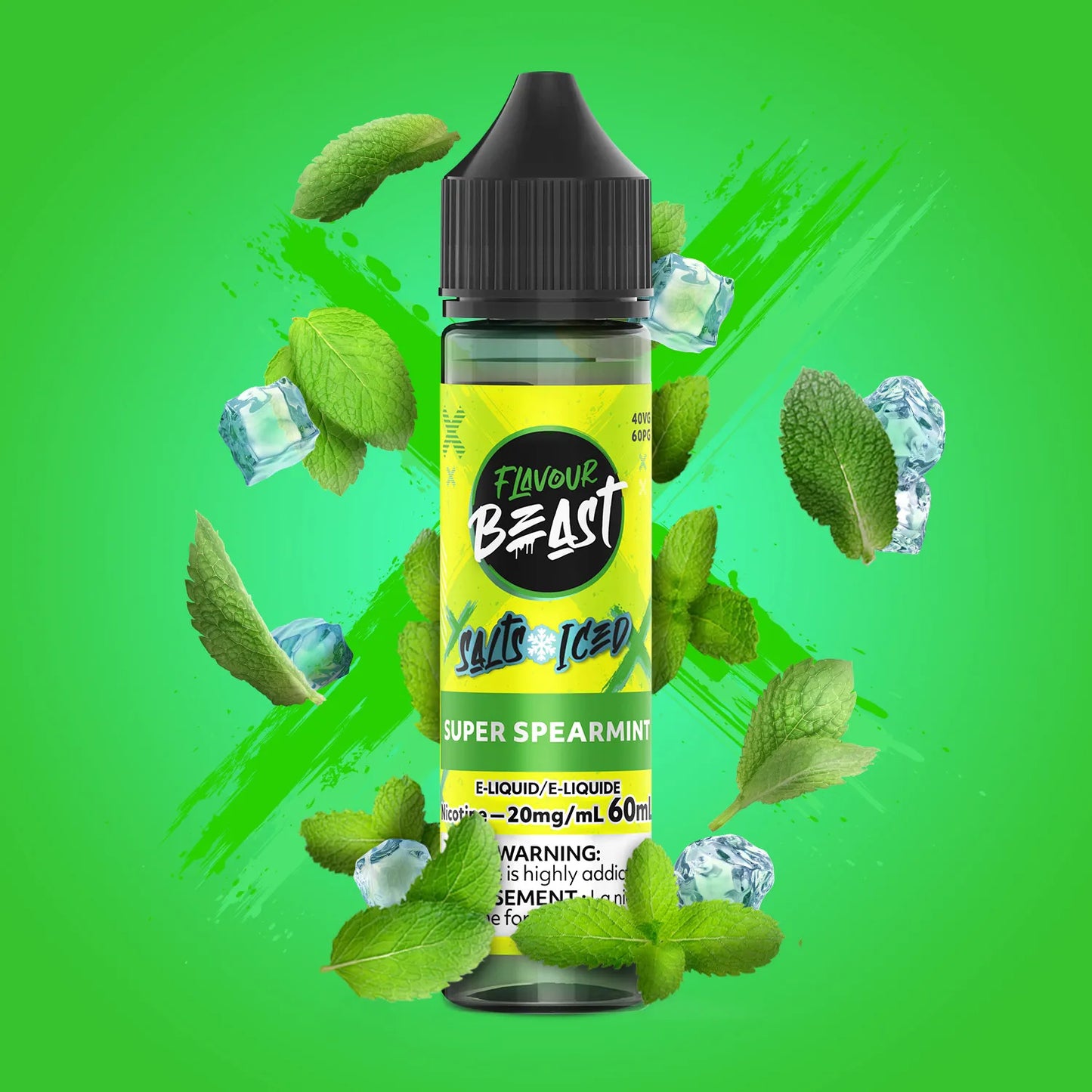 Super Spearmint Iced (60ml) | Flavour Beast E-Liquid