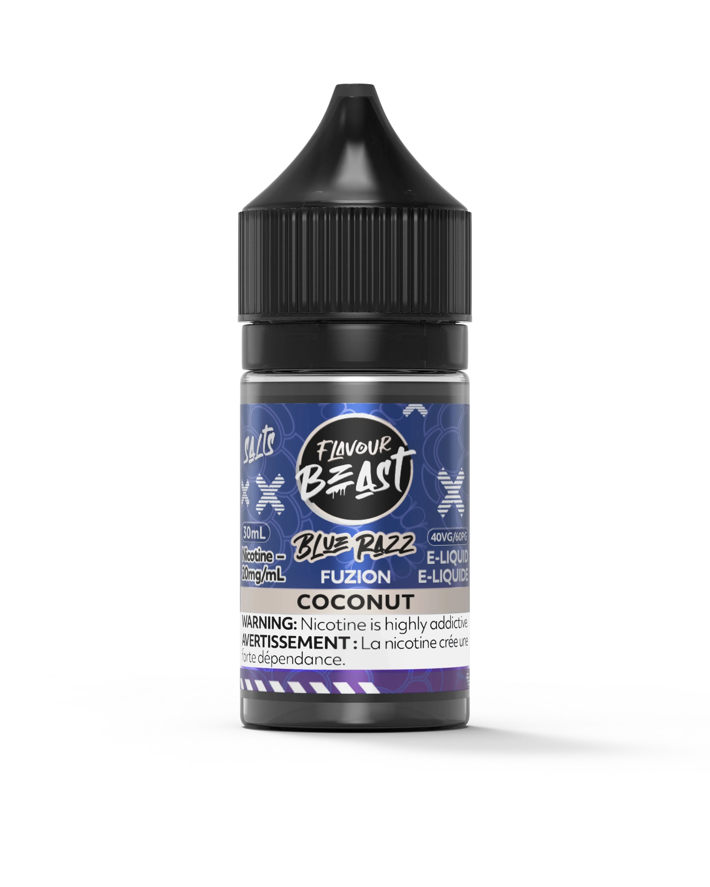 Flavour Beast Fuzion E-Liquid | Blue Razz Fuzion Coconut (30mL)