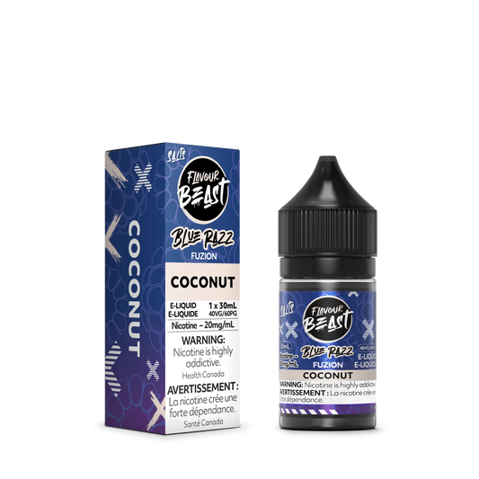 Flavour Beast Fuzion E-Liquid â€“ Blue Razz Fuzion Coconut (30mL)