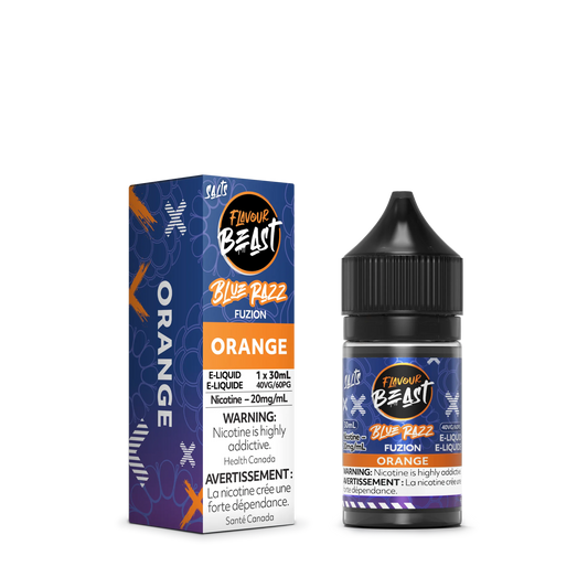 Flavour Beast Fuzion E-Liquid â€“ Blue Razz Fuzion Orange (30mL)