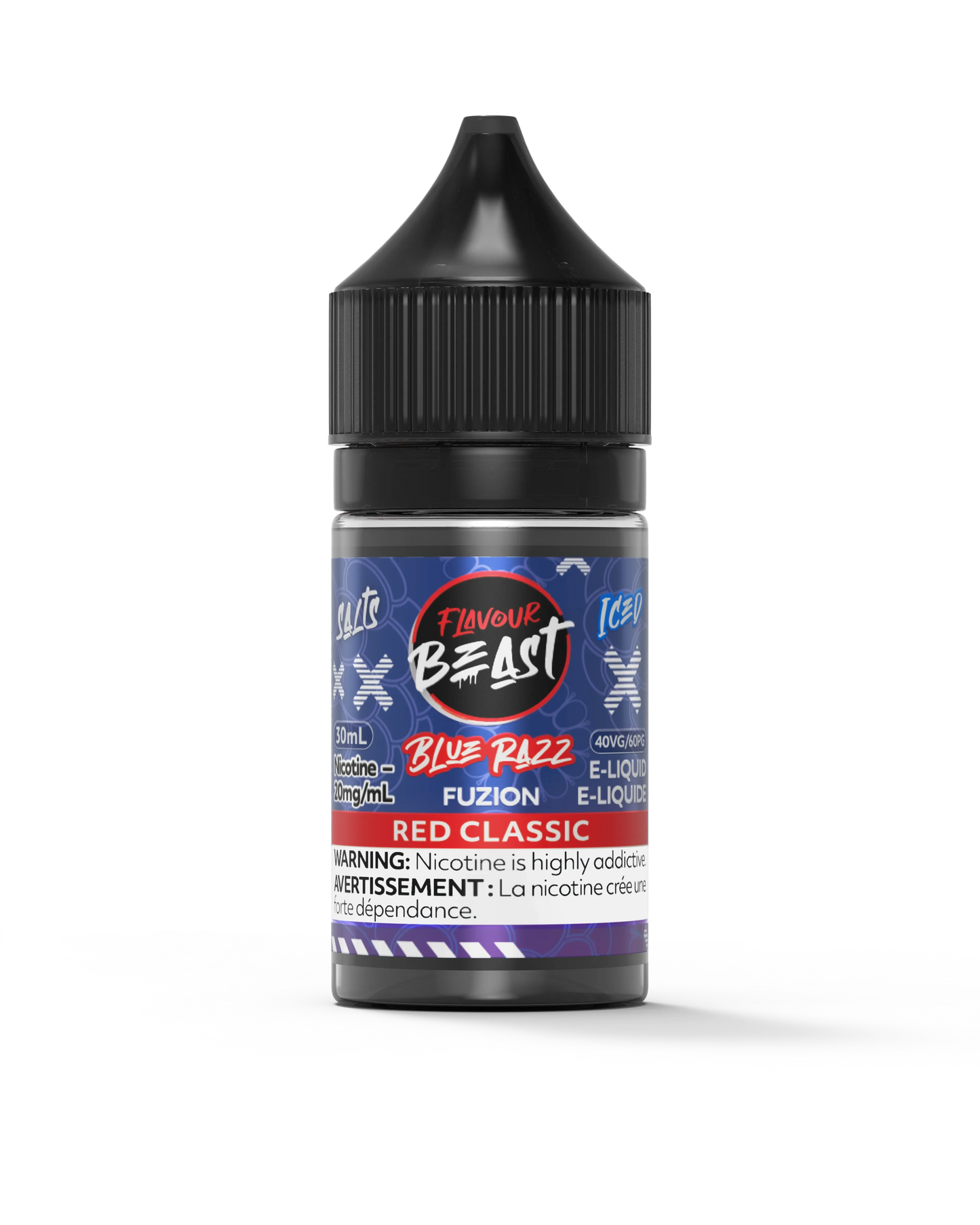 Flavour Beast Fuzion E-Liquid | Blue Razz Fuzion Red Classic (30mL)