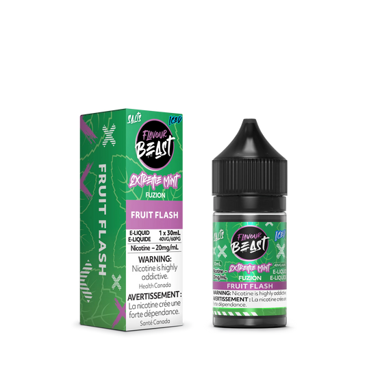 Flavour Beast Fuzion E-Liquid â€“ Extreme Mint Fuzion Fruit Flash (30mL)