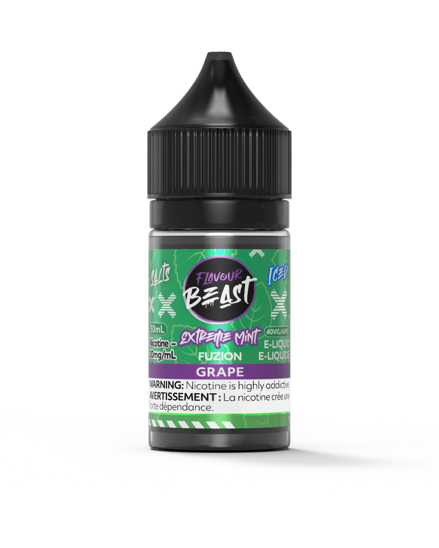 Flavour Beast Fuzion E-Liquid | Extreme Mint Fuzion Grape (30ml)