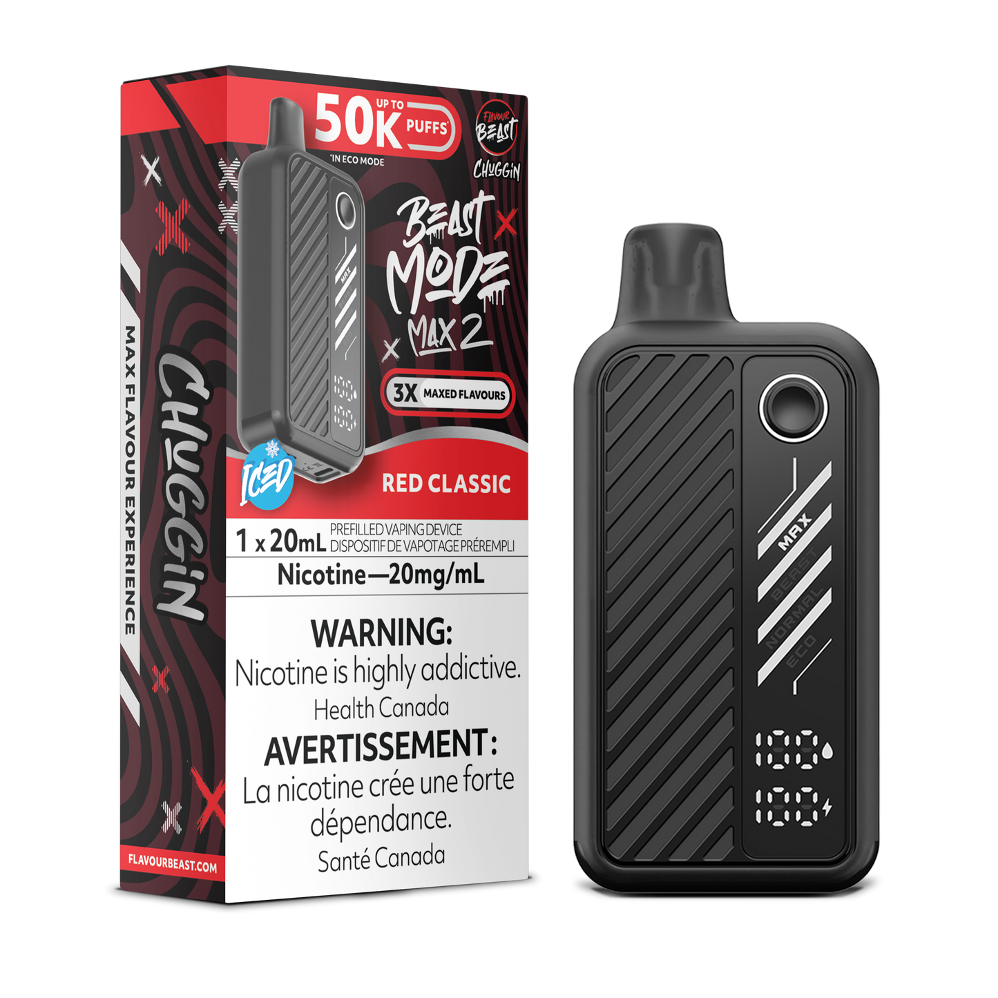 Flavour Beast Mode Max 2 - Red Classic