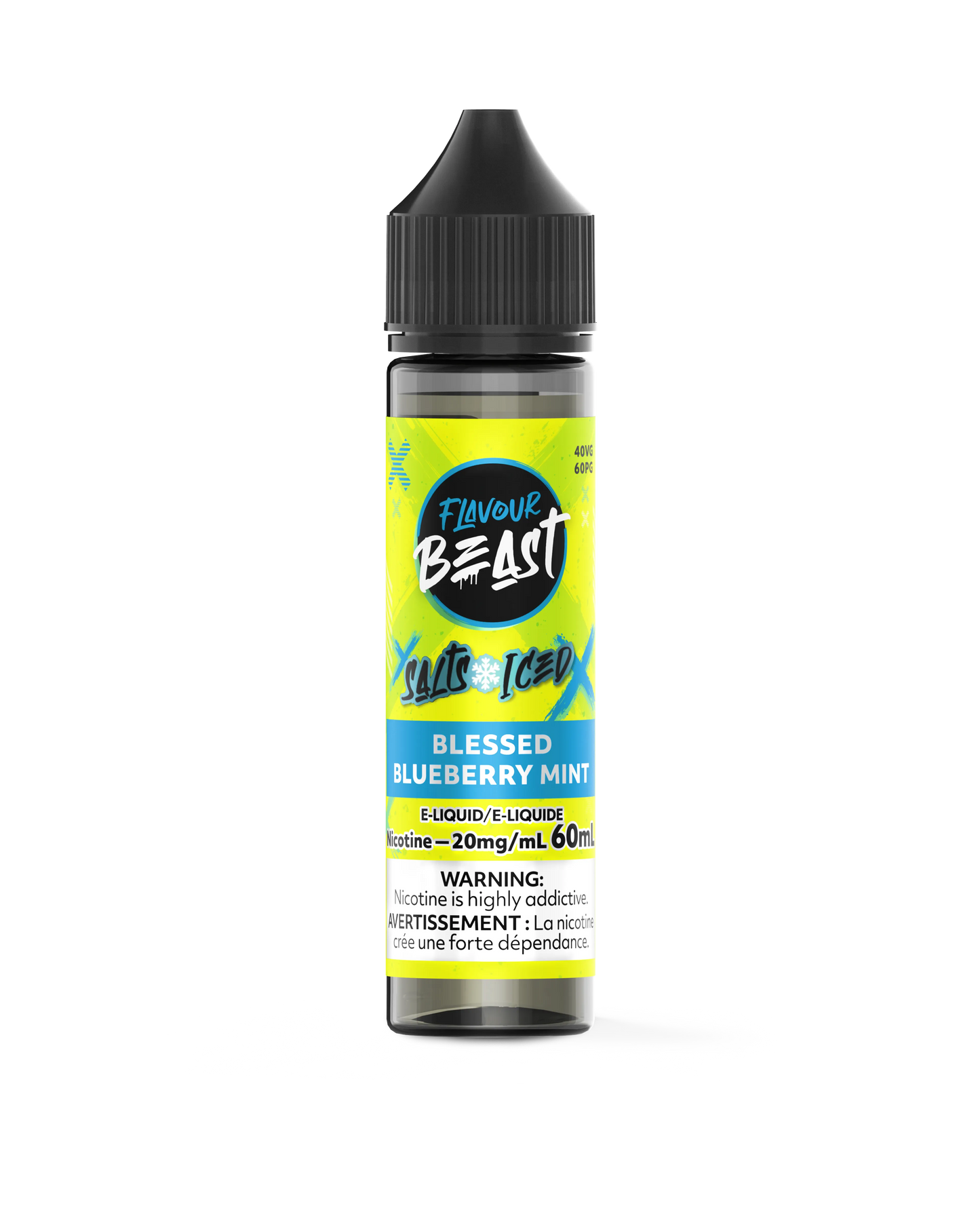 Blessed Blueberry Mint Iced (60mL) | Flavour Beast E-Liquid