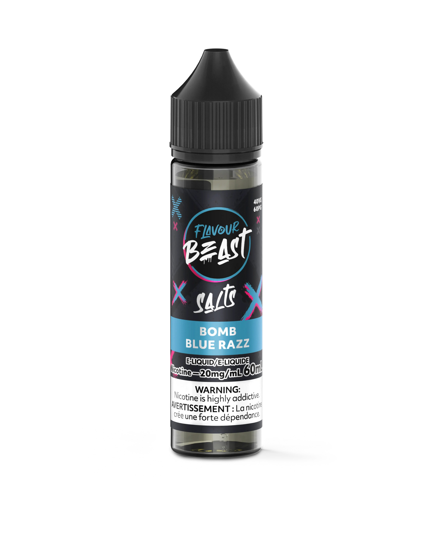 Bomb Blue Razz (60mL) | Flavour Beast E-Liquid