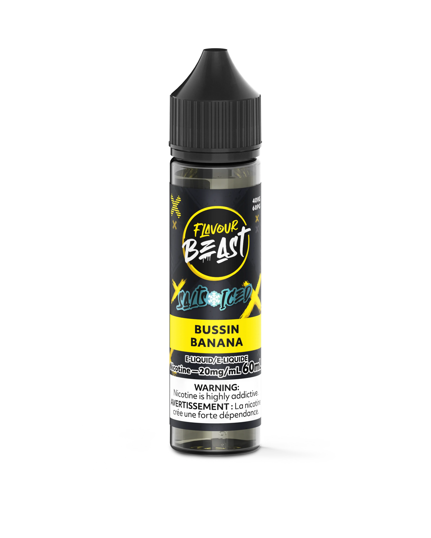 Bussin Banana Iced (60mL) | Flavour Beast E-Liquid
